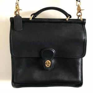 COACH Vintage 9927 Willis Black Shoulder Bag